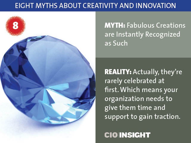 8-Myth: Fabulous Creations are Instantly Recognized as Such