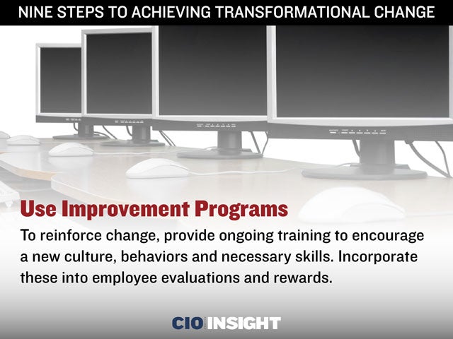 Use Improvement Programs