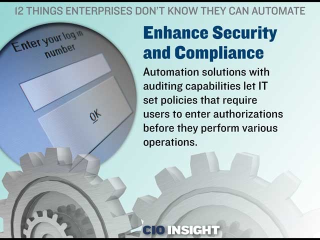 Enhance Security and Compliance