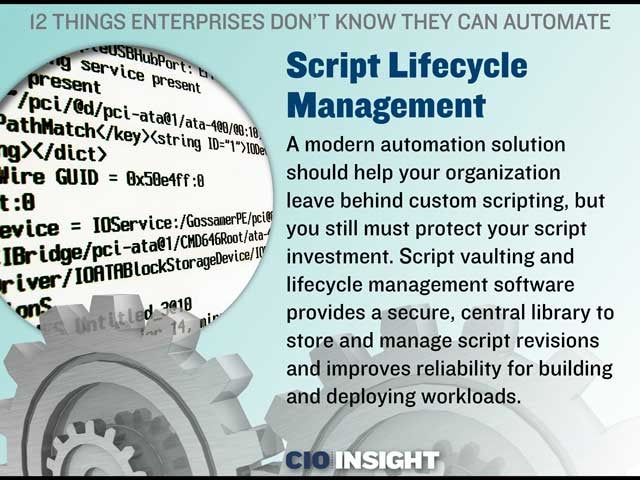 Script Lifecycle Management