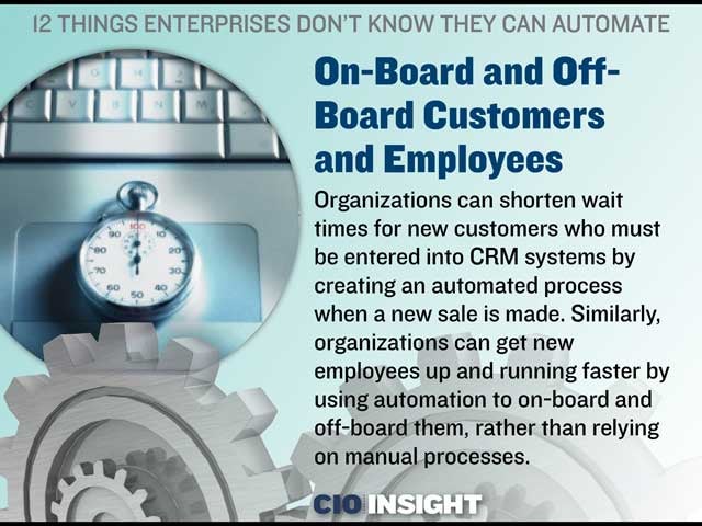 On-Board and Off-Board Customers and Employees