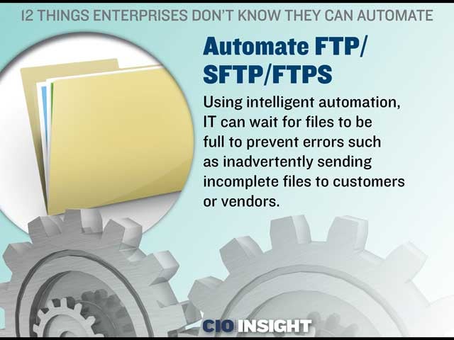 Automate FTP/SFTP/FTPS