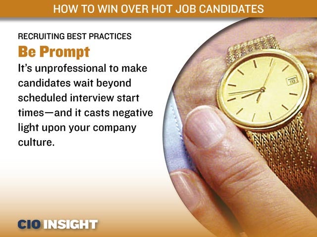 Recruiting Best Practices: Be Prompt