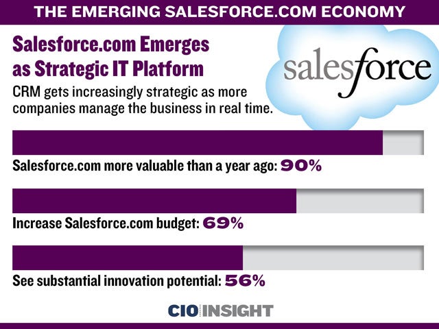 Salesforce.com Emerges as Strategic IT Platform