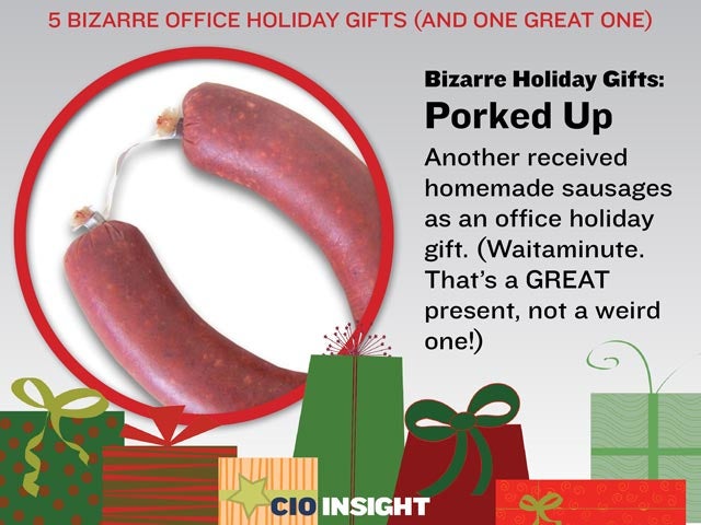 Bizarre Holiday Gifts: Porked Up