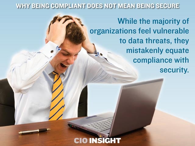 Why Being Compliant Does Not Mean Being Secure