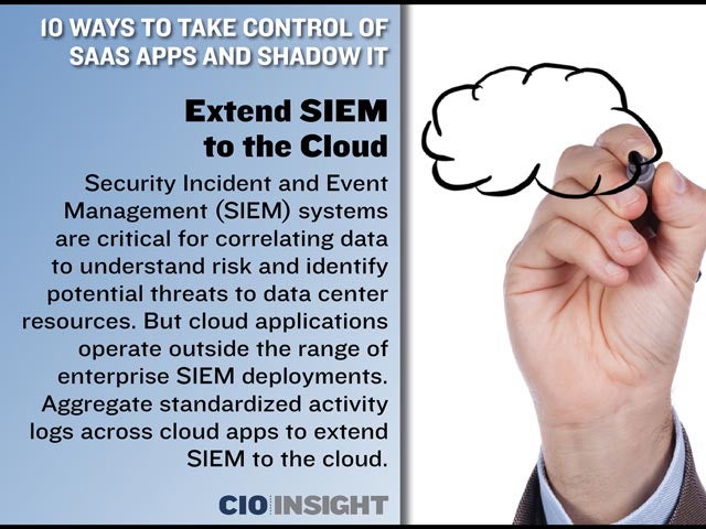Extend SIEM to the Cloud