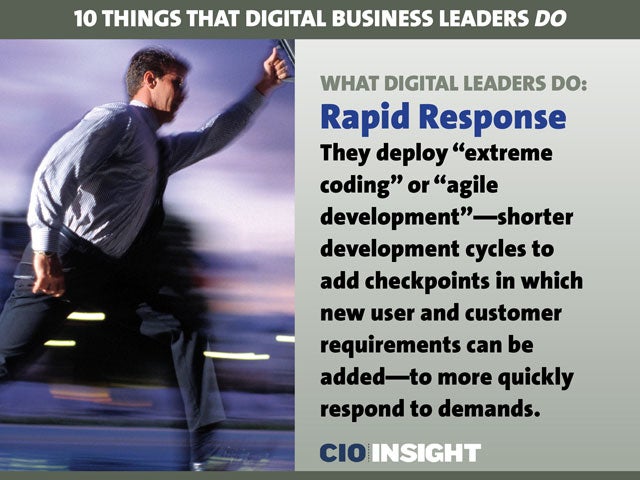What Digital Leaders Do: Rapid Response