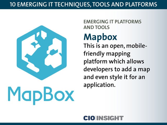 Emerging IT Platforms and Tools: Mapbox