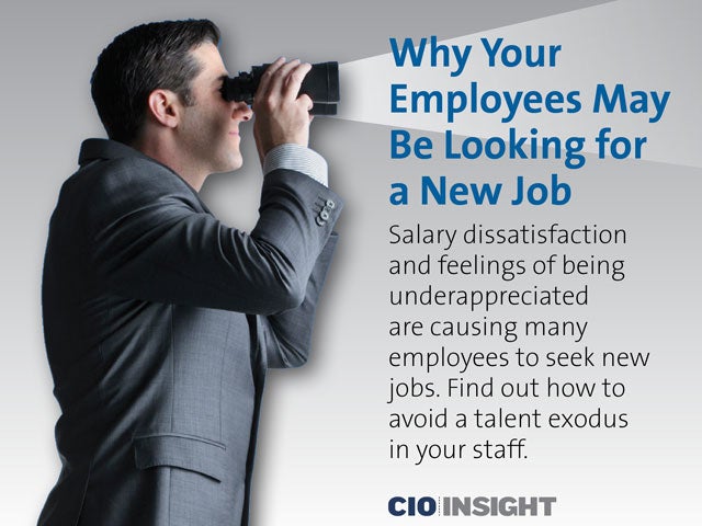 Why Your Employees May Be Looking for a New Job