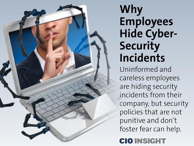 Why Employees Hide Cyber-Security Incidents