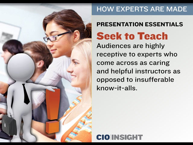 Presentation Essentials: Seek to Teach