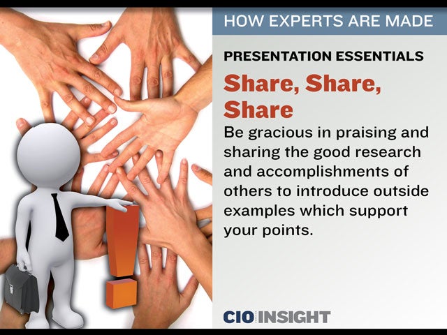 Presentation Essentials: Share, Share, Share