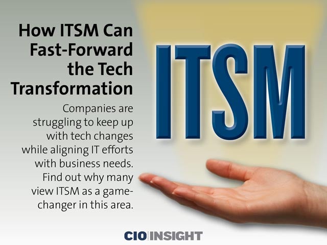 How ITSM Can Fast-Forward the Tech Transformation