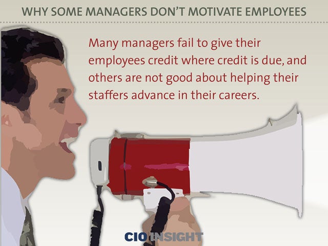 Why Some Managers Don't Motivate Employees