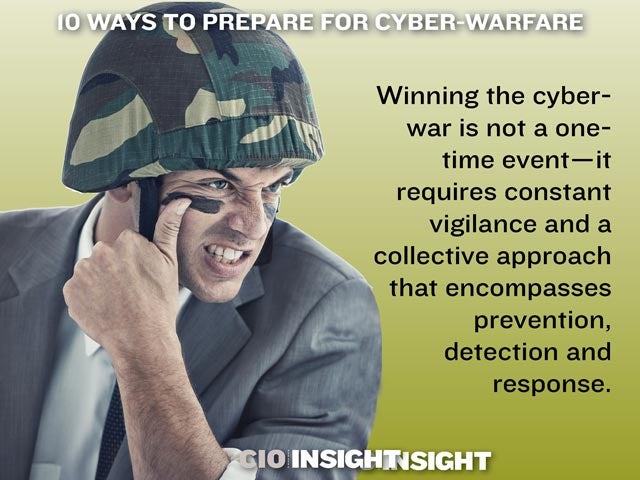 10 Ways to Prepare for Cyber-Warfare
