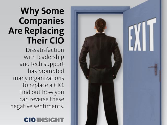 Why Some Companies Are Replacing Their CIO
