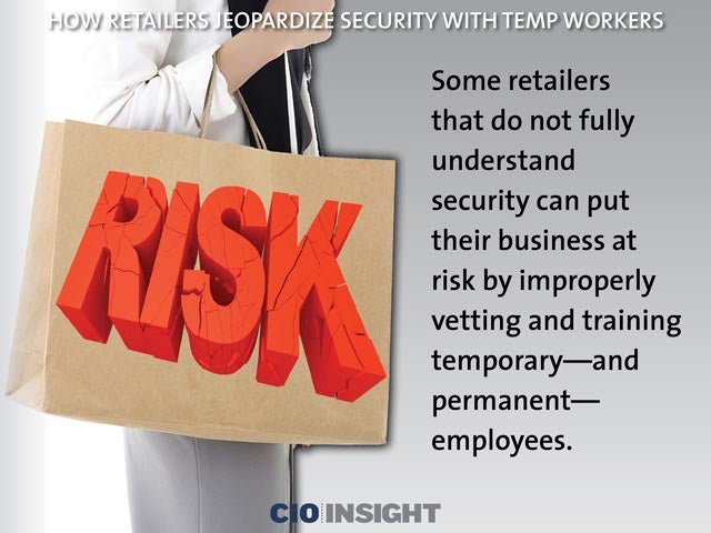 How Retailers Jeopardize Security With Temp Workers