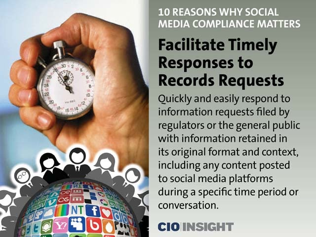 Facilitate Timely Responses to Records Requests
