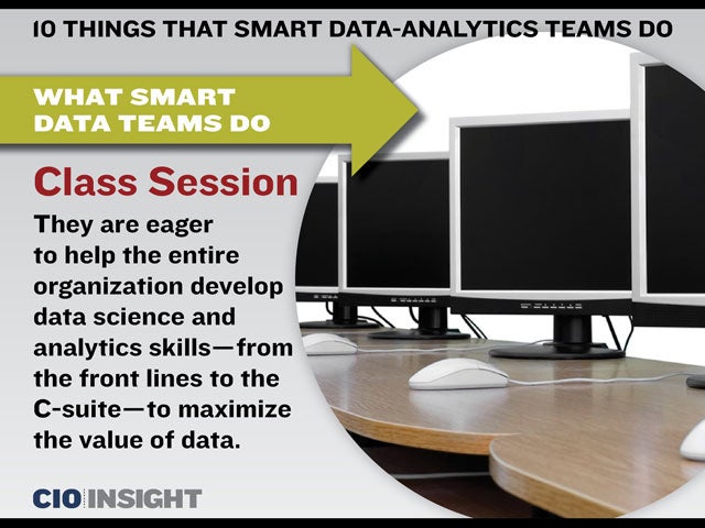 What Smart Data Teams Do: Class Session
