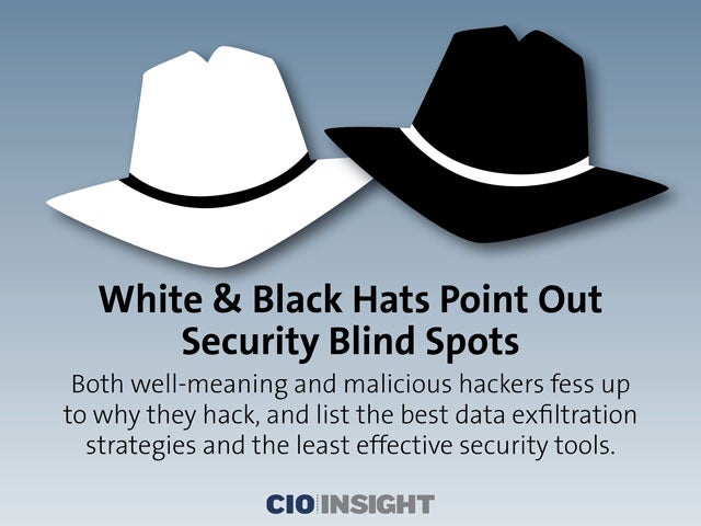 White & Black Hats Point Out Security Blind Spots
