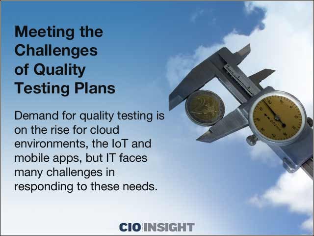 1 - Meeting the Challenges of Quality Testing Plans