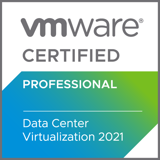 VMware certified badge