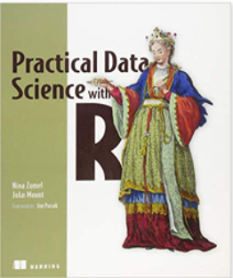 Cover of Practical Data Science with R book.