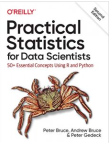 Cover of Practical Statistics for Data Scientists book.