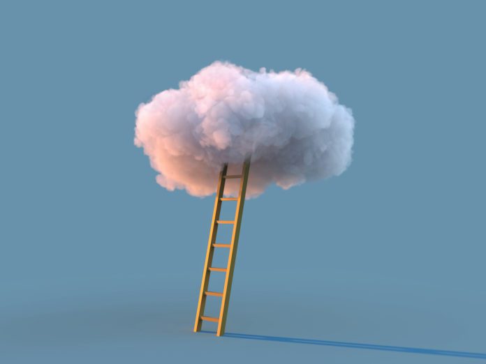 ladder to the white cloud.
