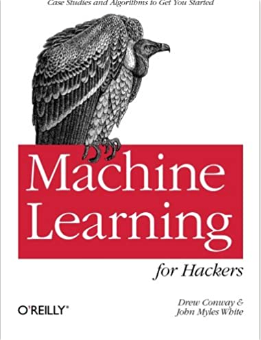 Machine Learning for Hackers book cover.