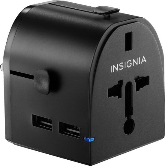Photo of the Insignia Universal Travel Adapter.